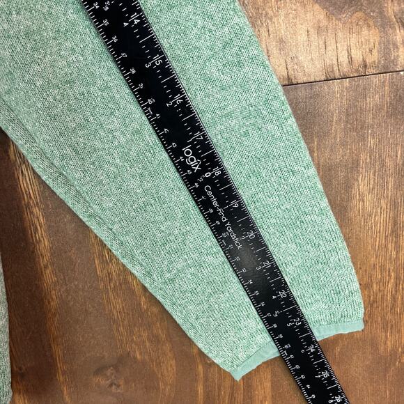 Eddie Bauer Womens Sweatshirt Green Radiator Fleece Snap Mock Neck XL - Picture 10 of 13